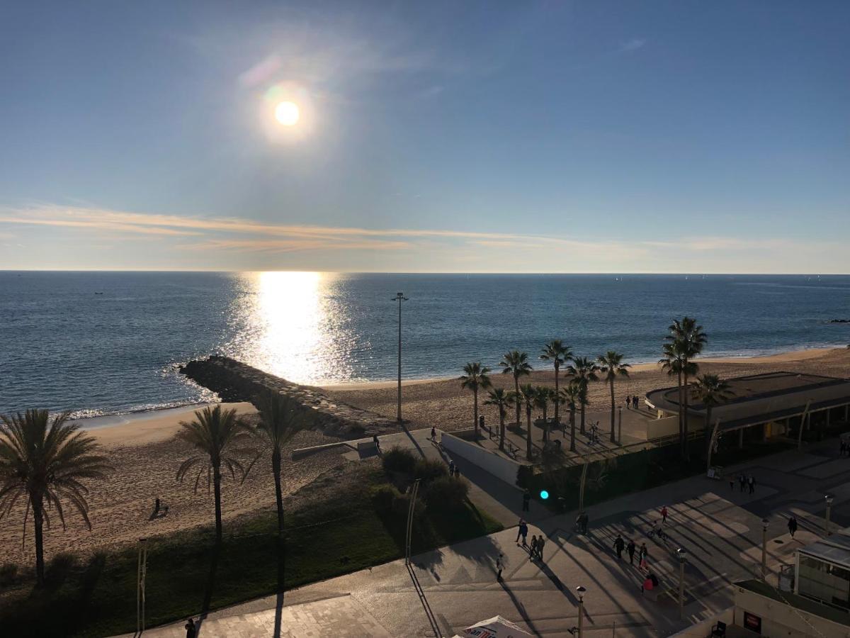 Apartment Sea View 20M To Beach - Top Quarteira Algarve Екстер'єр фото